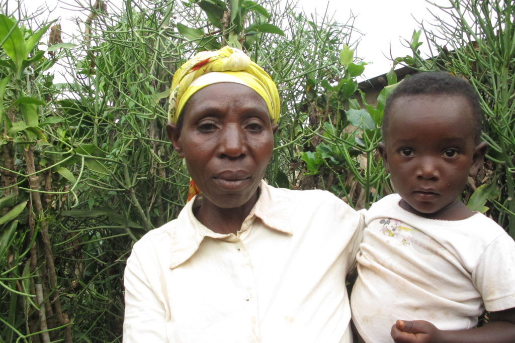 Julienne and grandchild Emile