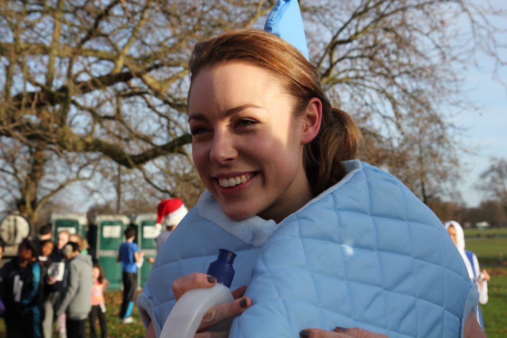 Claudia Elliot dressed as a fish