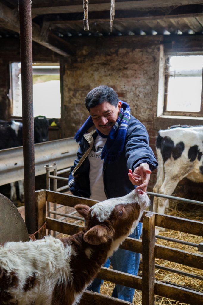 Erasmo Valiente on his visit to the UK with CAFOD.