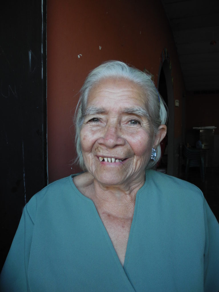 Graciela, from one of the community workshops, La Chacra, CAFOD