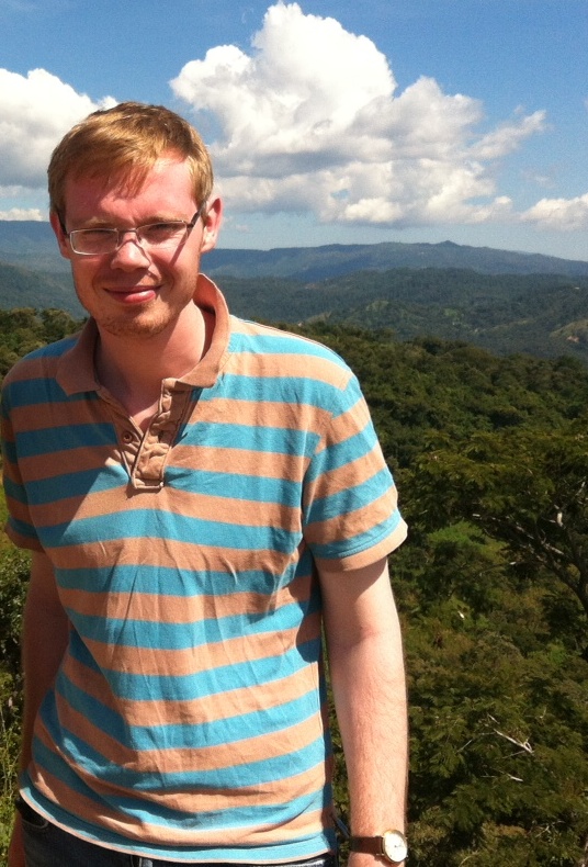 Matthew Sanderson on a recent trip visiting CAFOD projects in El Salvador