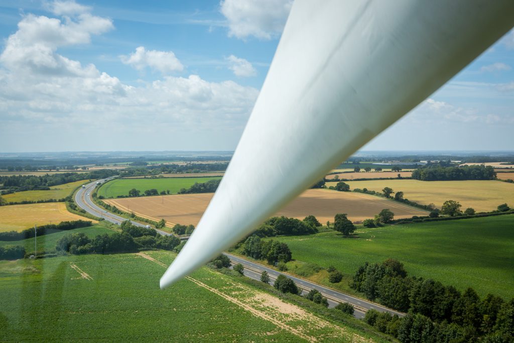 Wind turbine in Norfolk