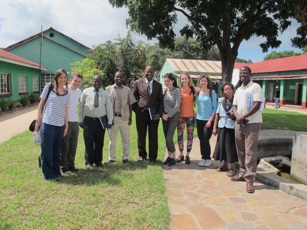 The Step into the Gap volunteers arrive in Zimbabwe