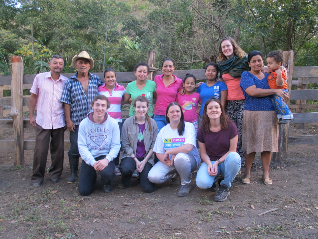 The Step into the Gap Nicaragua group