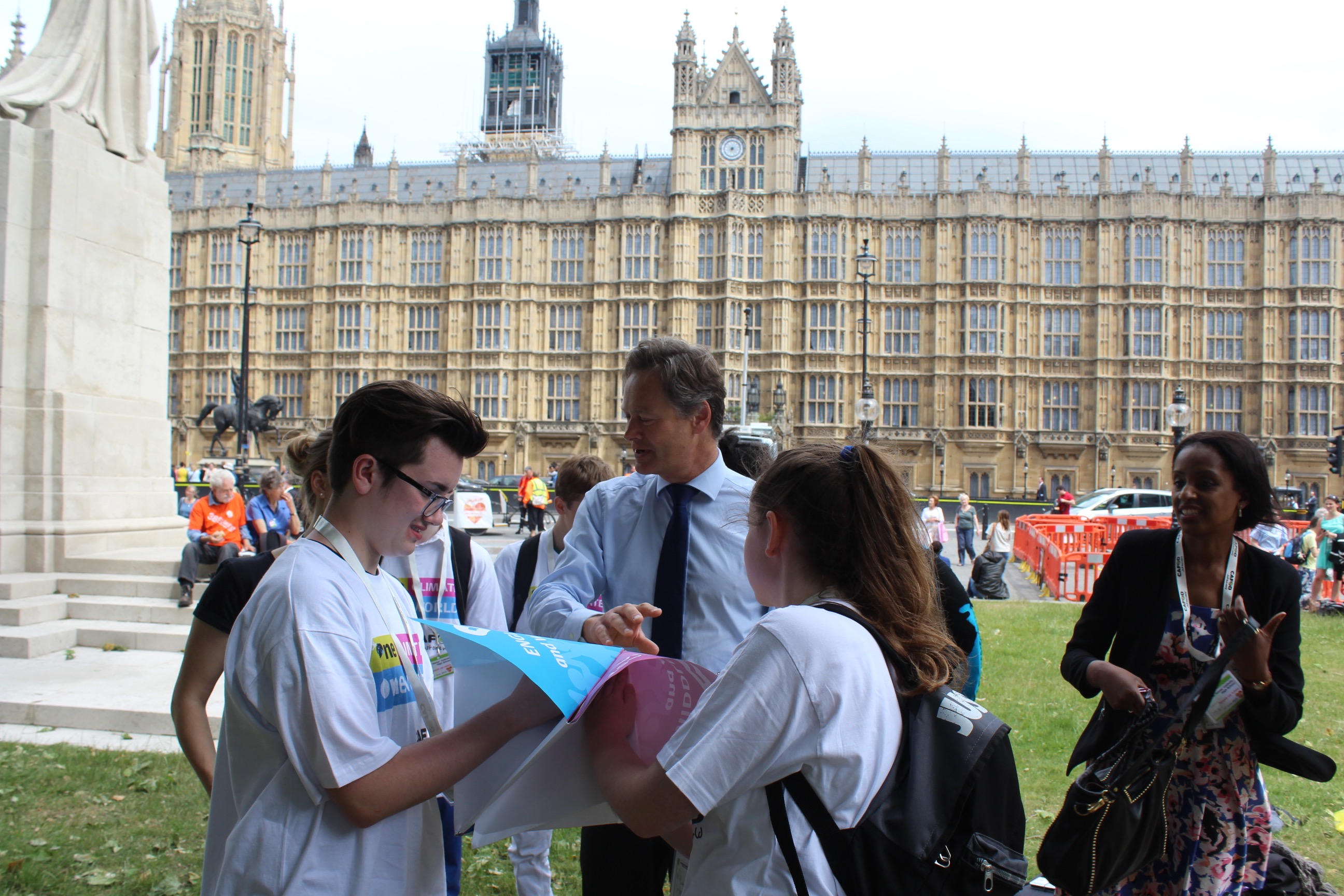 Matthew Offord MP takes the chatterbox challenge