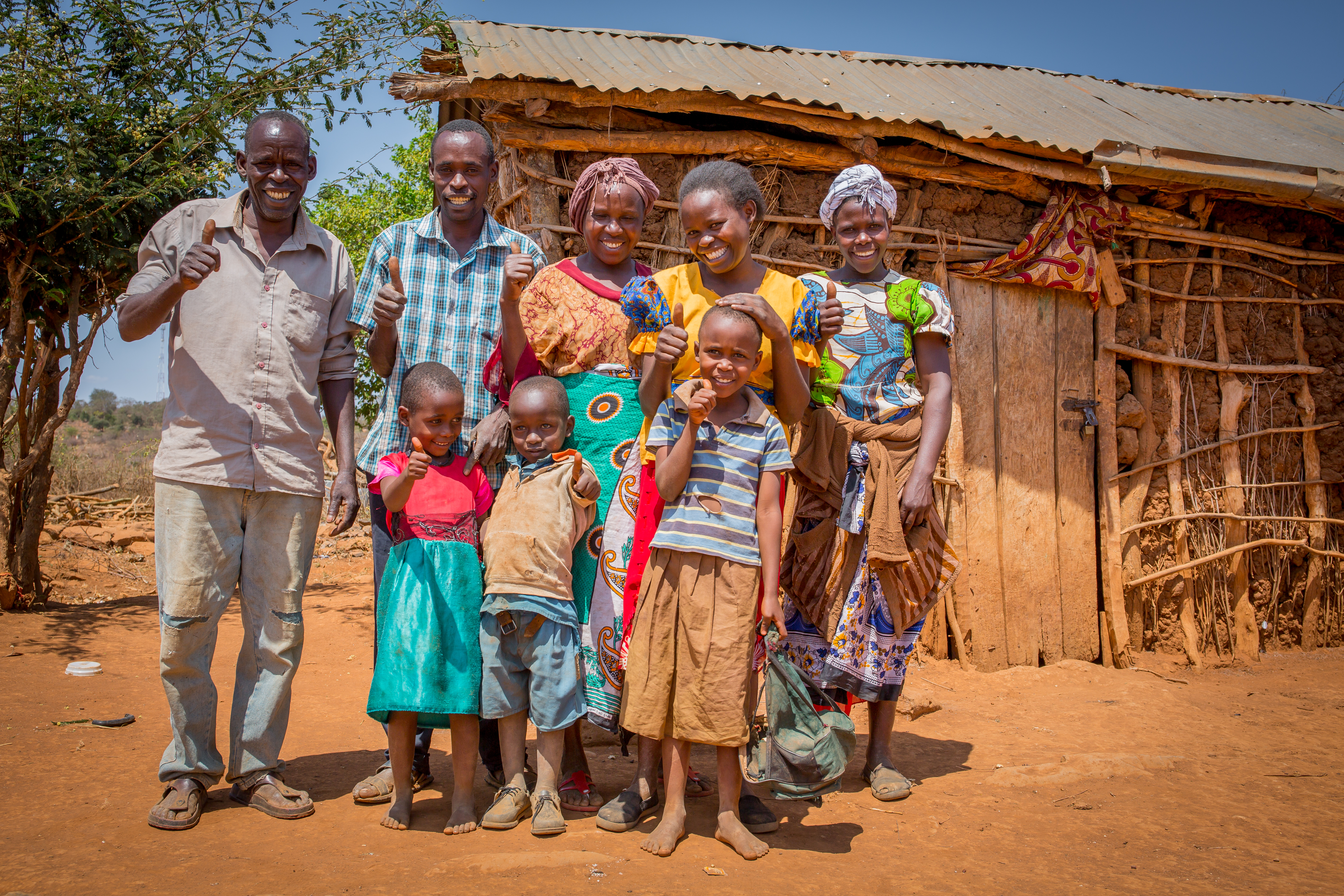 Stella and her family - Kitui, Kenya - CAFOD