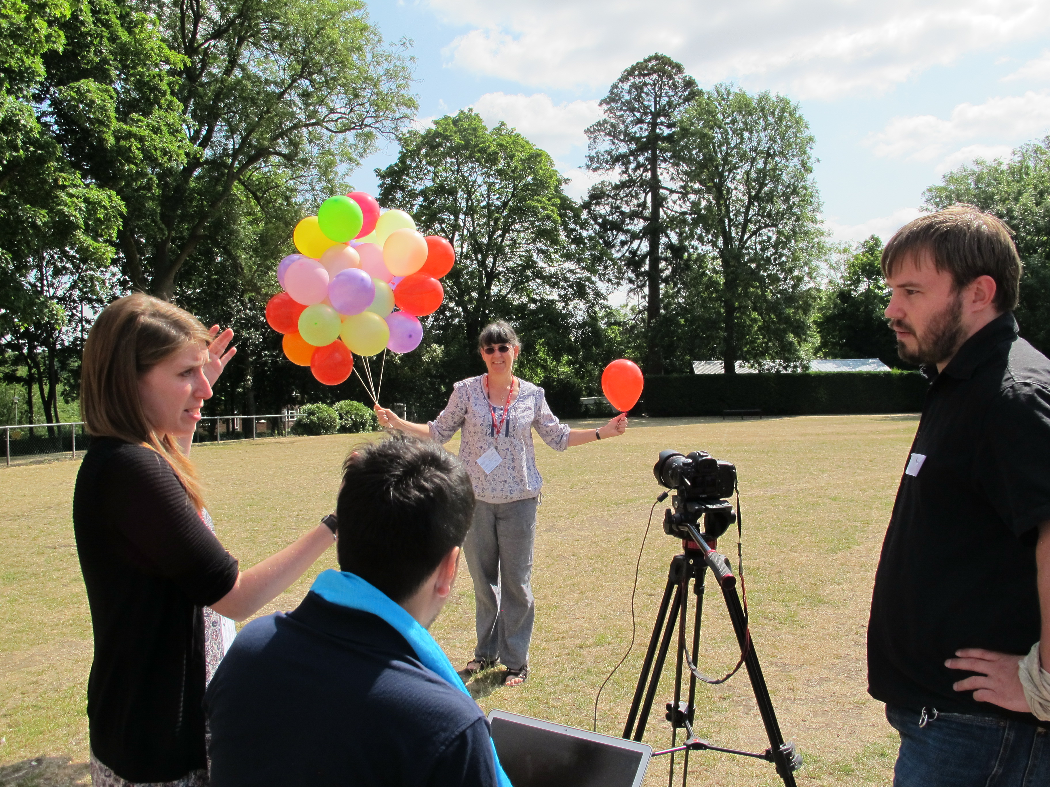 The making on the Brighten Up film