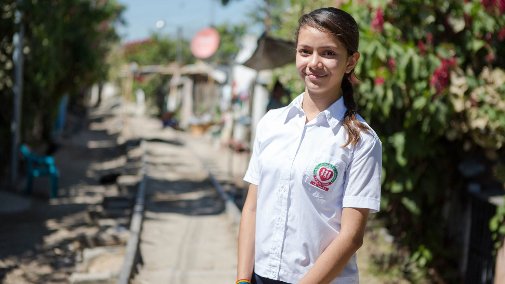 Isabel in El Salvador.