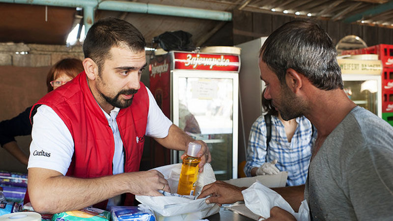 Caritas-Serbia-distribution