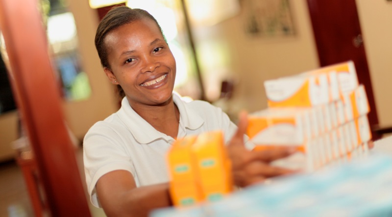 Sister Hermidea Marte is health coordinator at the clinic