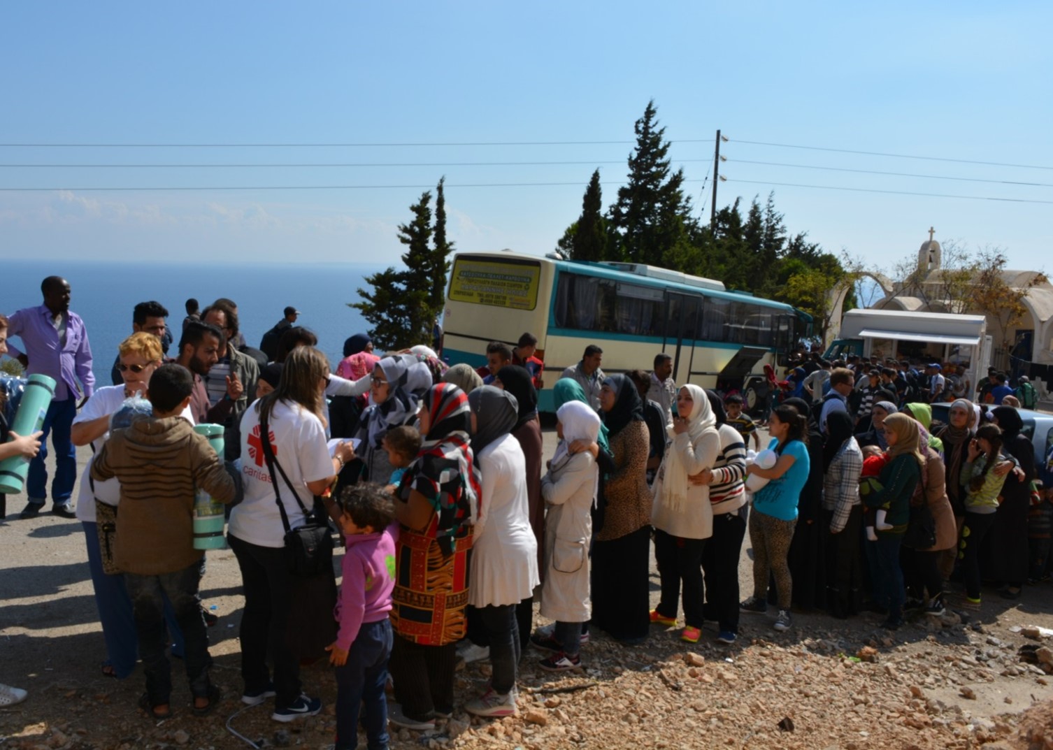 refugees in greece