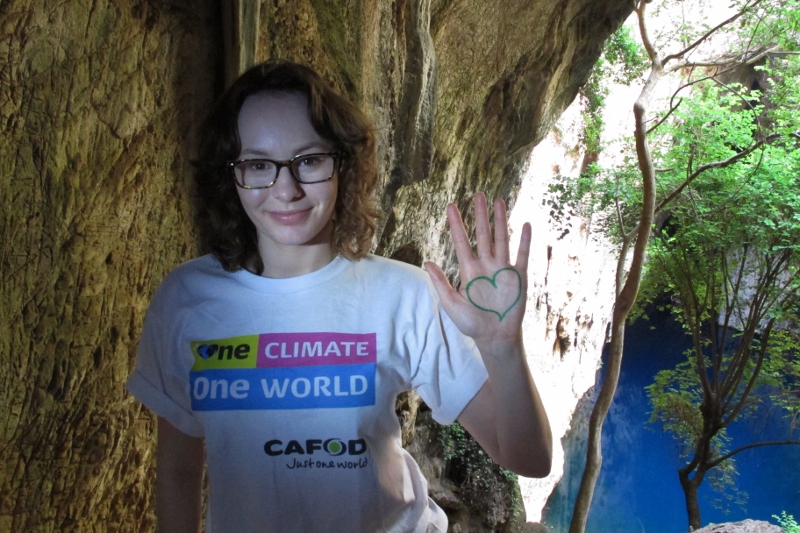 Danielle has seen the impacts of climate change in Zimbabwe