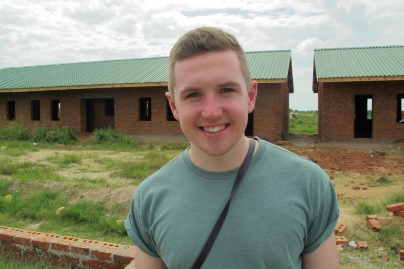 Jason has been inspired by the volunteers he has met in Zimbabwe