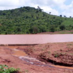 The Musosya dam is now clear of silt and debris and collecting water.