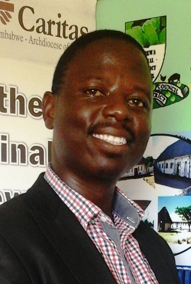 Takura Gwatinyanya from CAFOD partner Caritas Harare in Zimbabwe