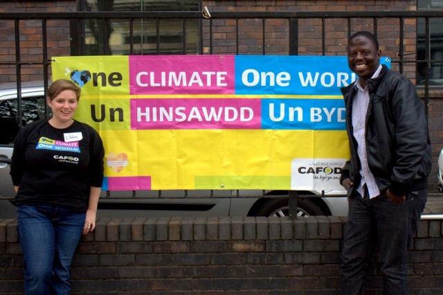 Takura and Libby had a message for CAFOD supporters around England and Wales