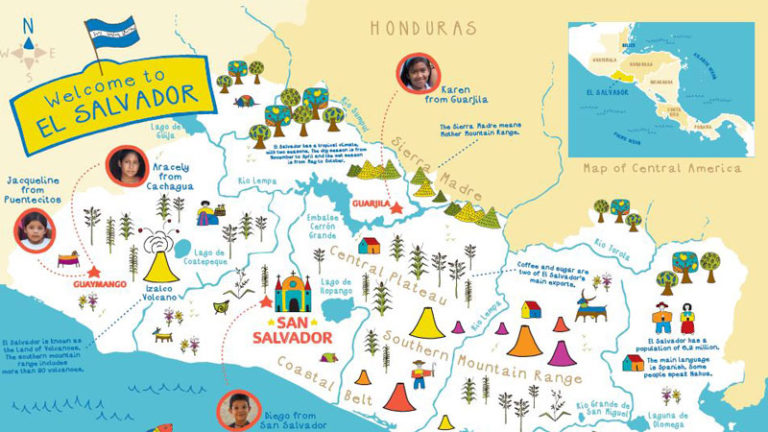 Map-of-El-Salvador - CAFOD Blog