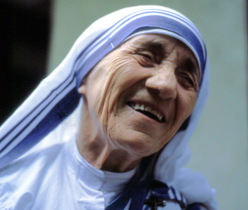 Blessed Mother Teresa of Calcutta. Photo credit: Manfredo Ferrari