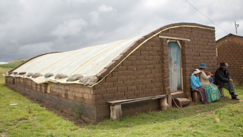 Jhonny's greenhouse, Bolivia