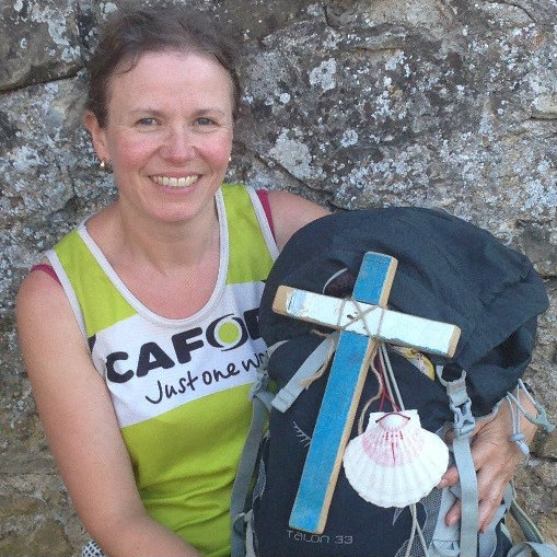 Judith Tooth with the Lampedusa Cross