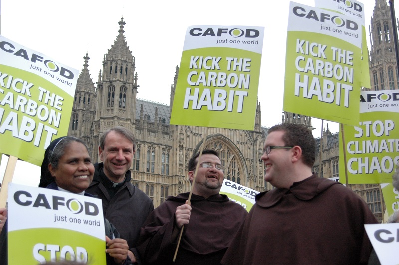 Members of religious orders call on governments to kick the carbon habit