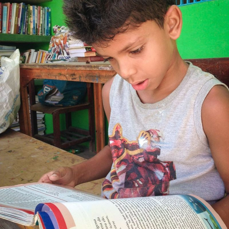 CAFOD's teach someone to read World Gift helps people like Thiago in Brazil learn to read