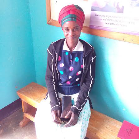 Nalwadda Nuluyati receives HIV support from CAFOD partner Kitovu Mobile in Uganda