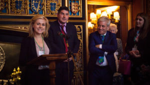 Eleanor Margetts at CAFOD MP Correspondents reception