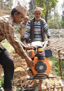 "Now we can do the same work with a mini-tractor in about two hours" - Bhawanatha