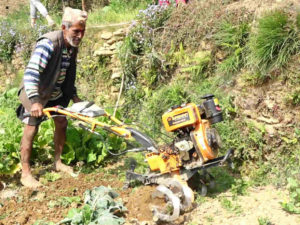 Bhawanatha Paudel is being helped by CAFOD to make a good living two years on from the Nepal earthquake.