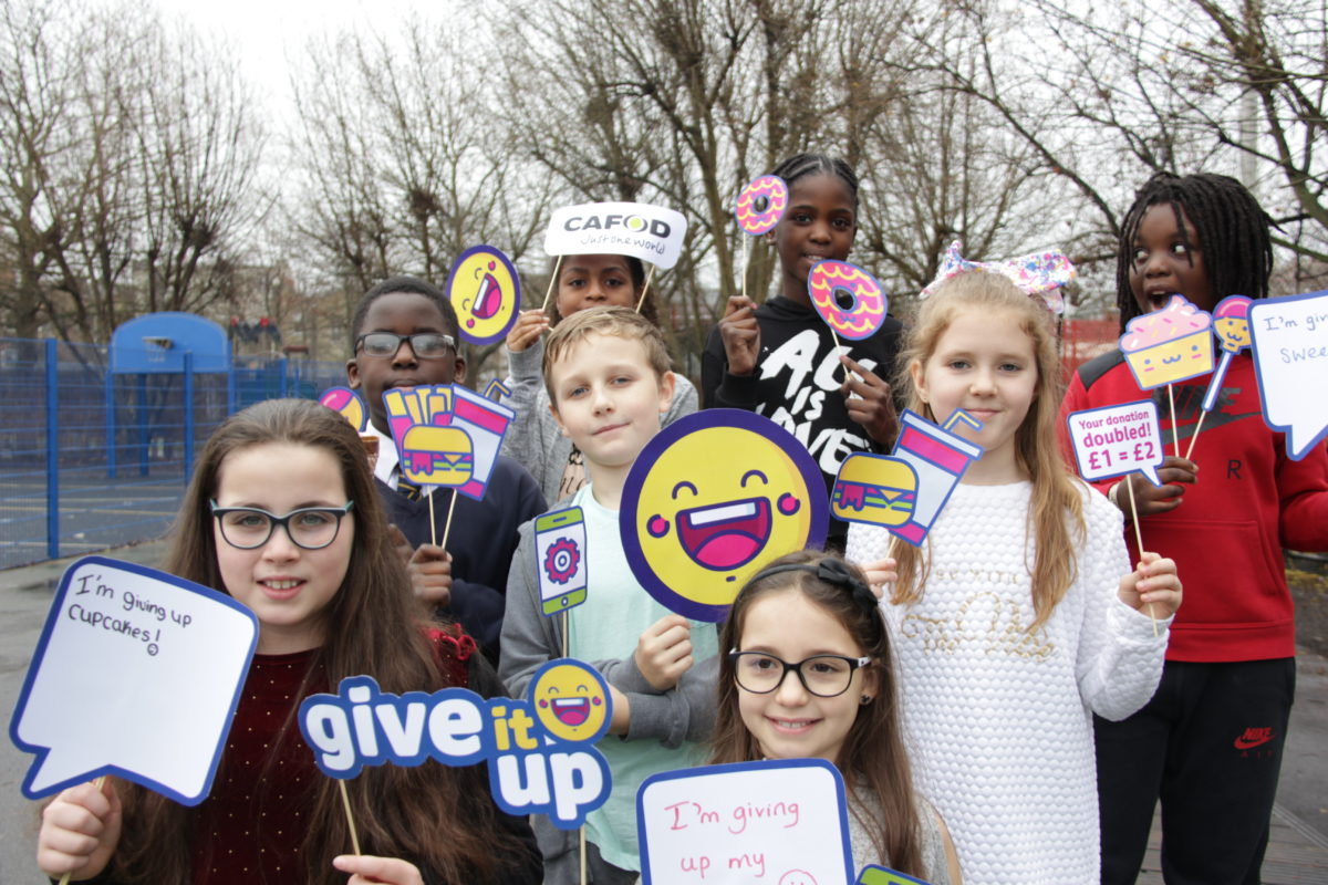 Give it up: visiting schools this Lent