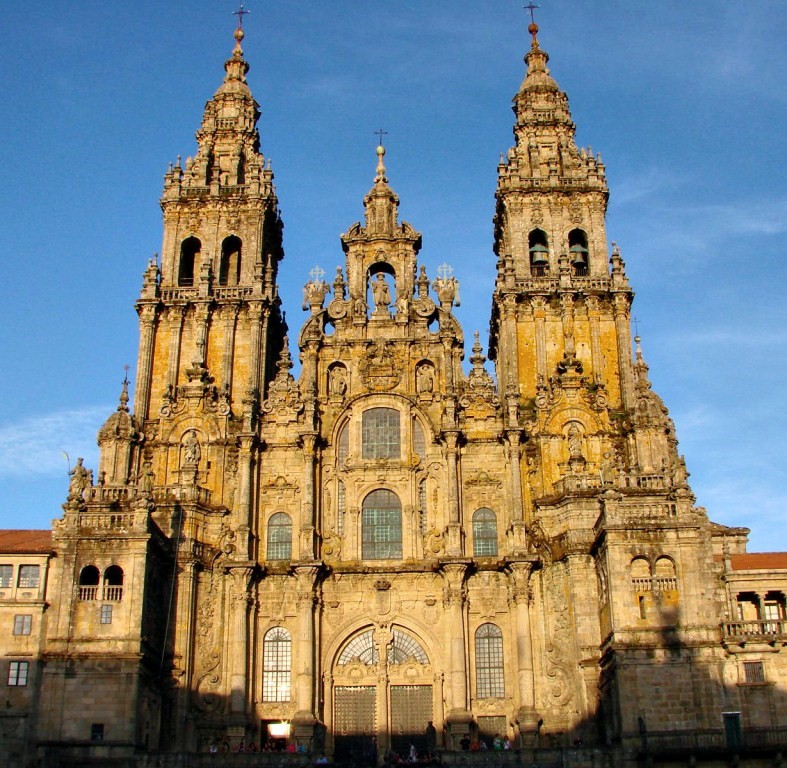 Catholic Cathedral of Santiago, where the pilgrimage ends