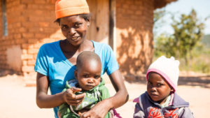 A vegetable garden for the Mudzemeti family