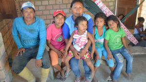 Denislania and his family,. They are part of the indigenous Macuxi tribe in northern Brazil. They won a 30 year legal fight entitling them to stay on their land.