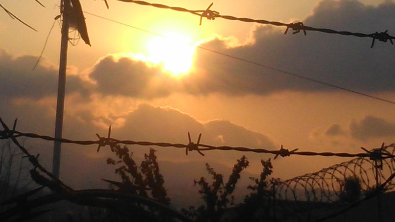 Sunset over San Salvador, capital of El Salvador