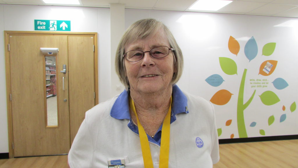 Bea Taylor, a CAFOD volunteer in the Plymouth Diocese.