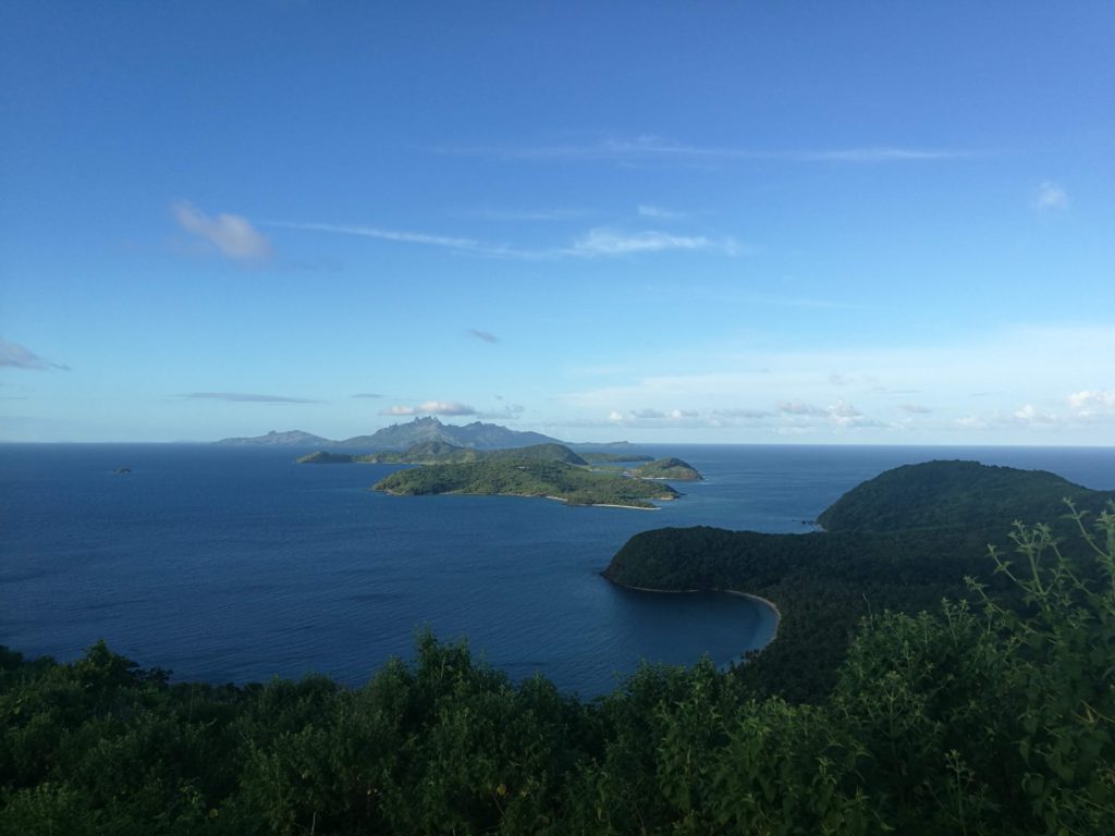 The view from Nakeke point, Fiji.