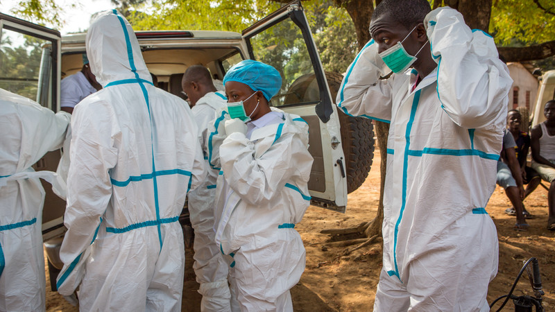 Safe and Dignified Burial Team on alert during the Ebola epidemic in Sierra Leone