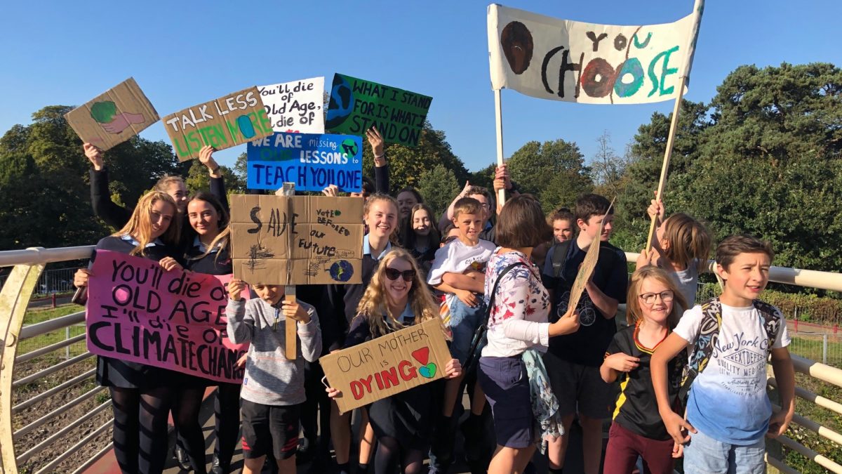 Recently, young people across the country took to the street to ask the government to do more to tackle climate change.