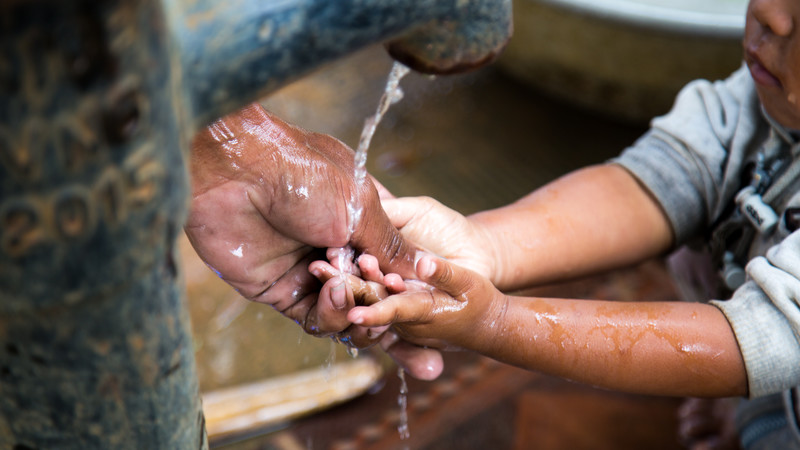 Handwashing in Cambodia