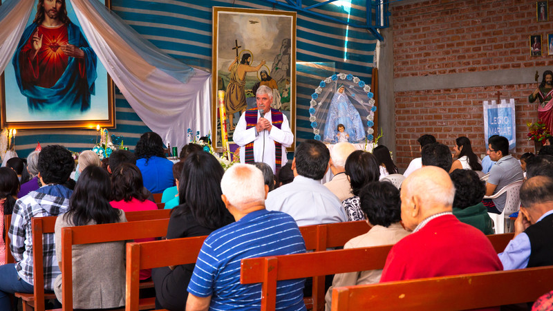 Mass in Peru