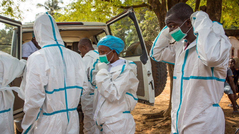 Safe and dignified Ebola burial team in Sierra Leone