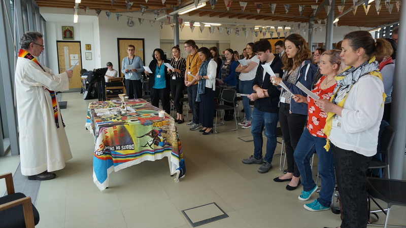 A Mass at CAFOD offices in May 2019