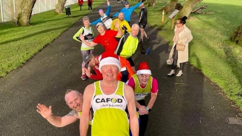 Running off Christmas with CAFOD