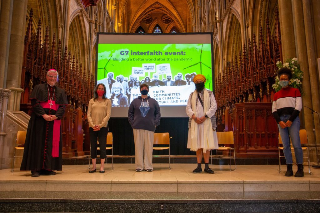 G7 Interfaith service attendees Truro Cathedral