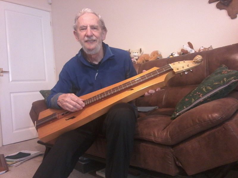 David with his dulcimer