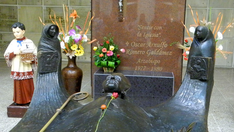 Oscar Romero’s tomb