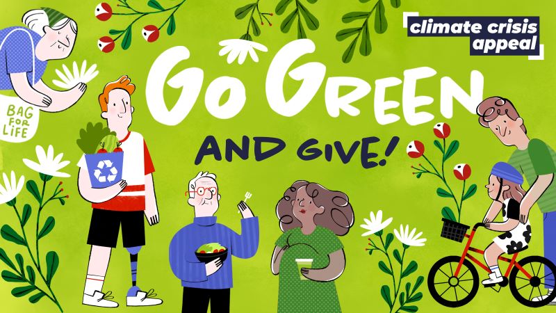 Go Green and Give!