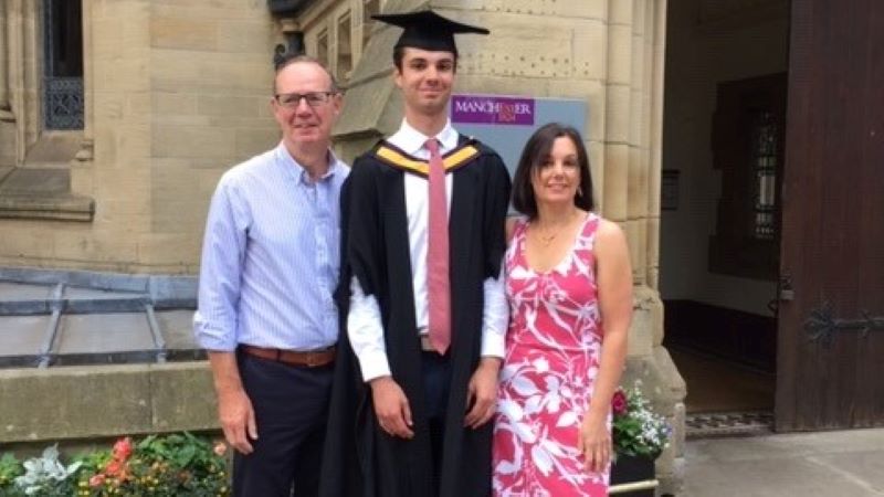 Joe's graduation day