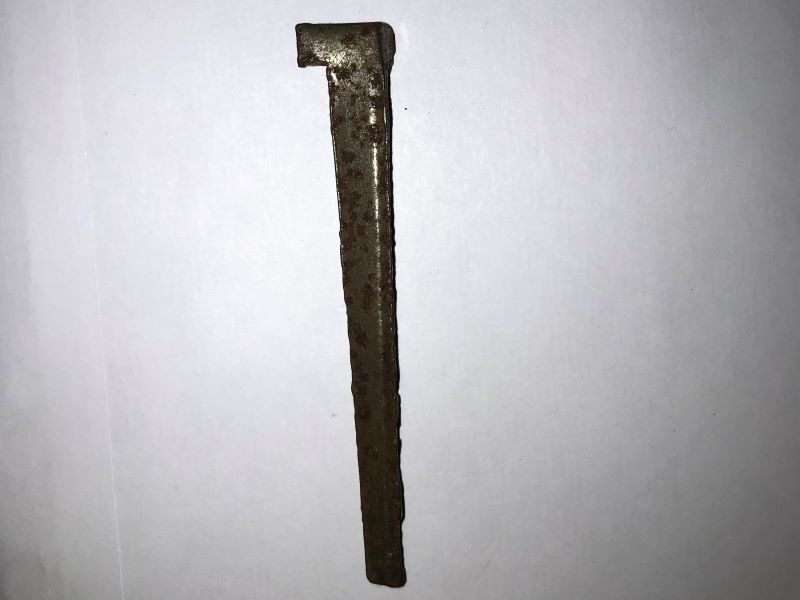 An old rusty nail